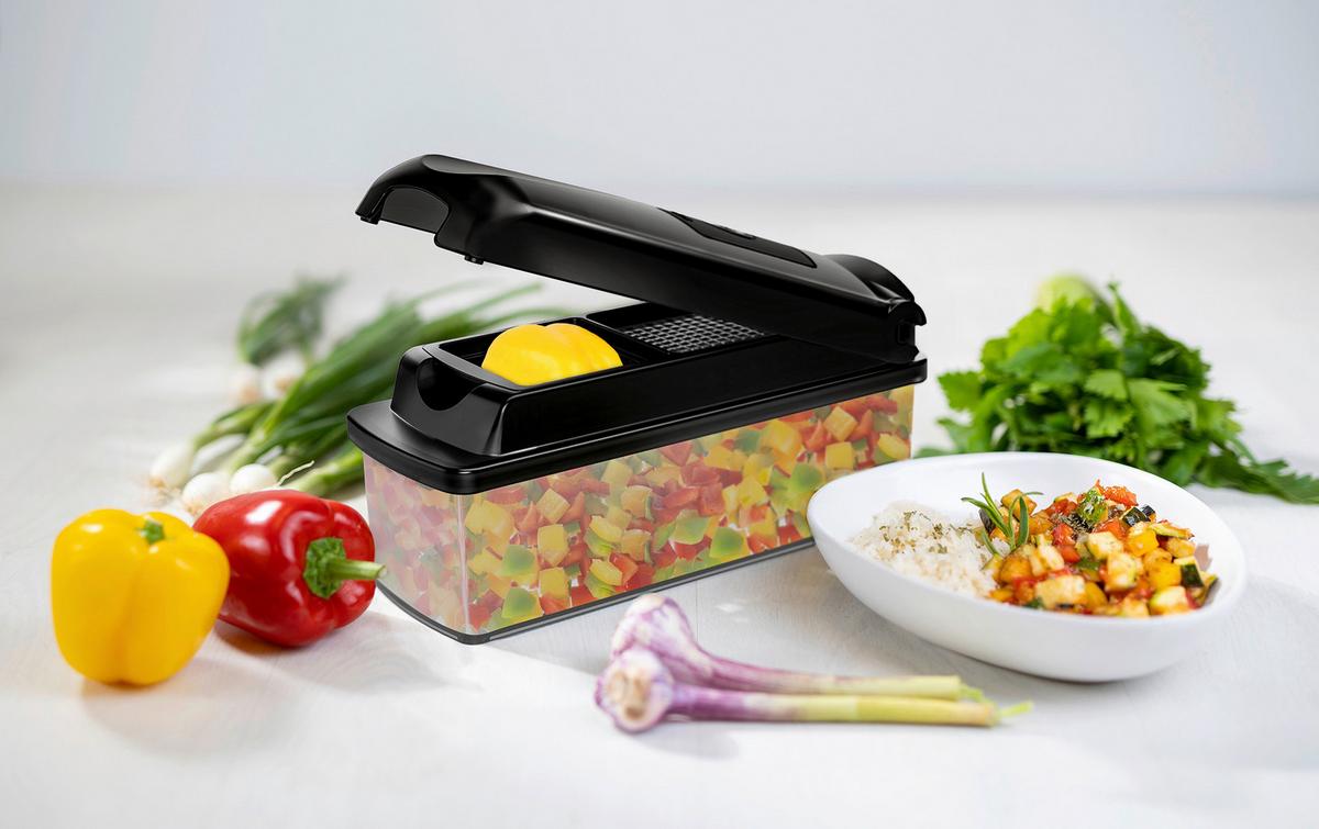 ZESTAW PRZYBORÓW KUCHENNYCH 08633 - czarny, Basics, tworzywo sztuczne/metal (28,5/13/11cm) - Genius