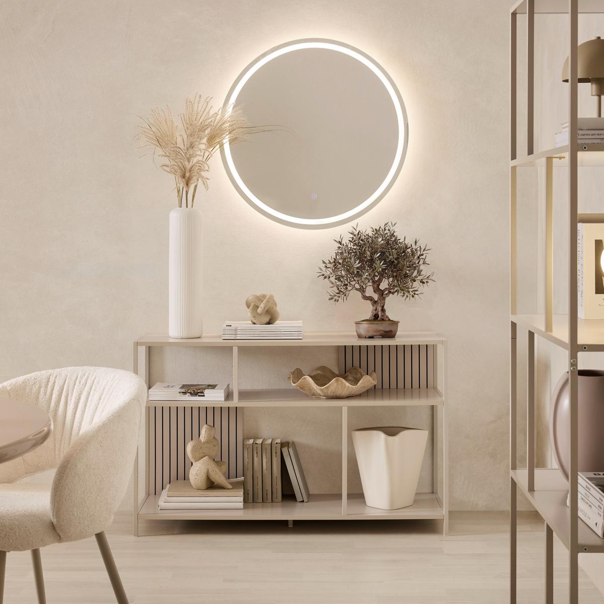 Polica Modano - kašmir, Moderno, metal/pločasti materijal (115/70/35cm) - Modern Living