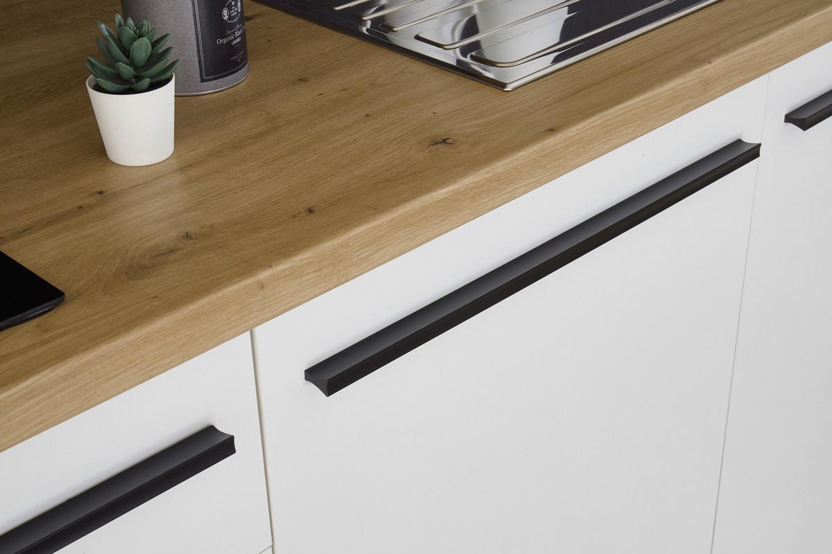 Bucătărie fără electrocasnice NOAH - alb/stejar Artisan, Modern (260/220/60cm) - Modern Living