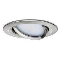 LED-Deckenleuchte Nova in Alufarben max. 6,5 Watt - Alufarben, Basics, Metall (8,4cm) - Paulmann