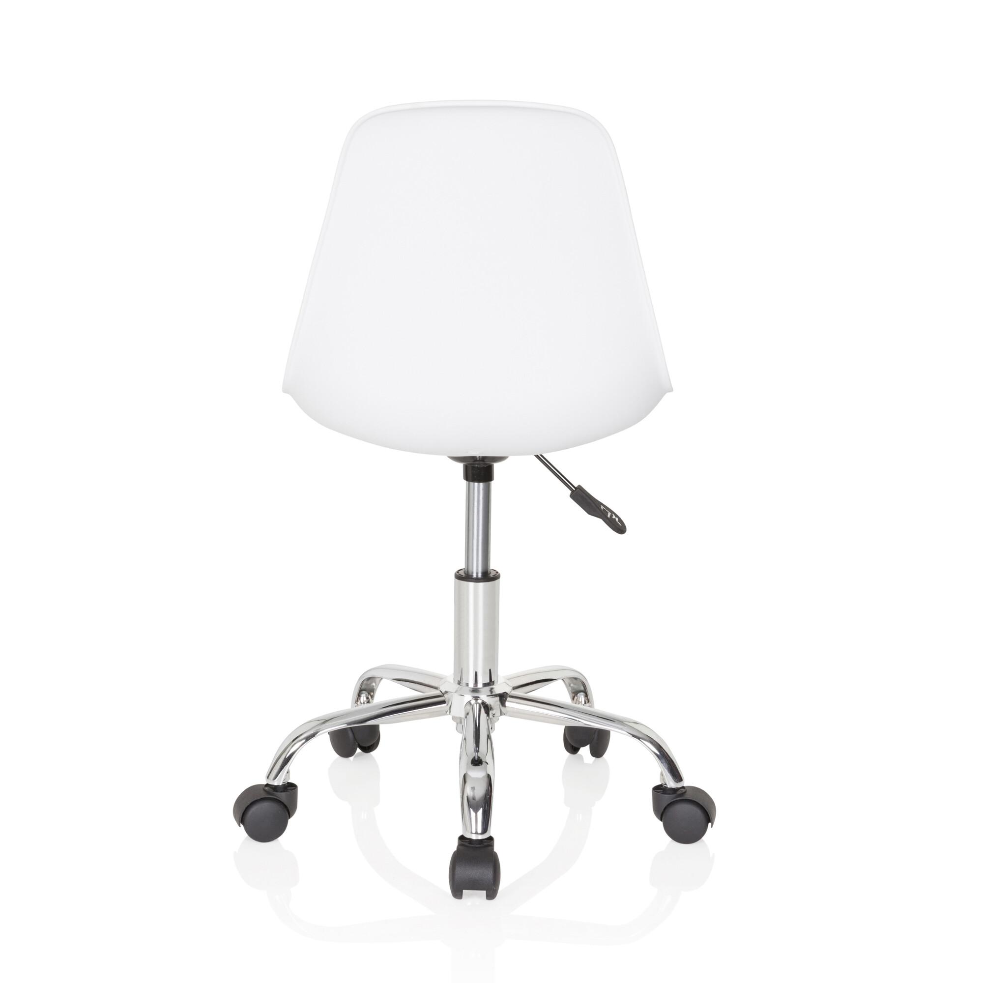 Mladinski Vrtljivi Stol Fancy Ii, Bela - bela, Basics, umetna masa/tekstil (40/72-82/44cm) - MID.YOU