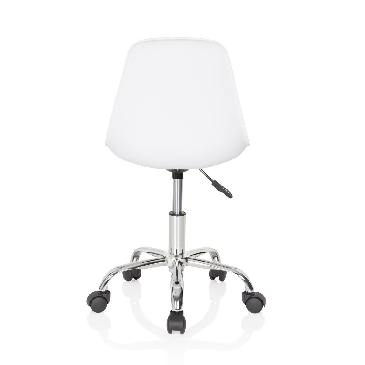 Mladinski Vrtljivi Stol Fancy Ii, Bela - bela, Basics, umetna masa/tekstil (40/72-82/44cm) - MID.YOU