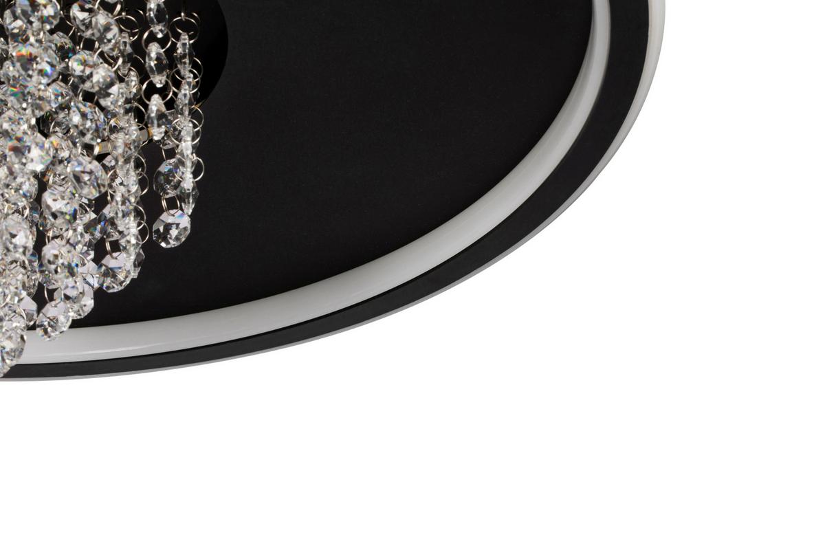 LAMPA SUFITOWA LED LAS VEGAS *SBN* - czarny, Lifestyle, tworzywo sztuczne/metal (50/20cm) - Novel