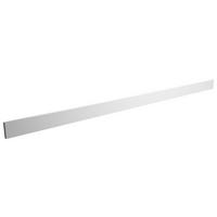 Lábazati Szegély Michelle - fehér, Modern, faalapú anyag (240/10/1,6cm)
