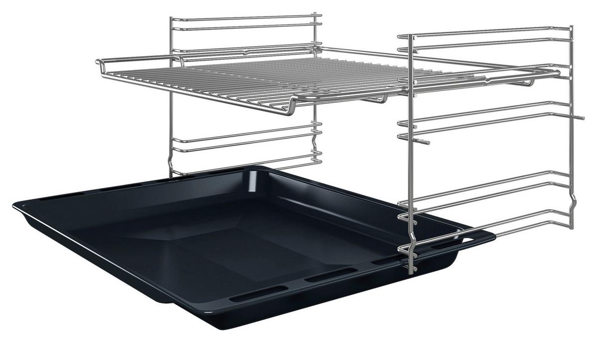 Backofenset HBD211FB65 Schwarz - Schwarz, Metall (60cm) - Bosch