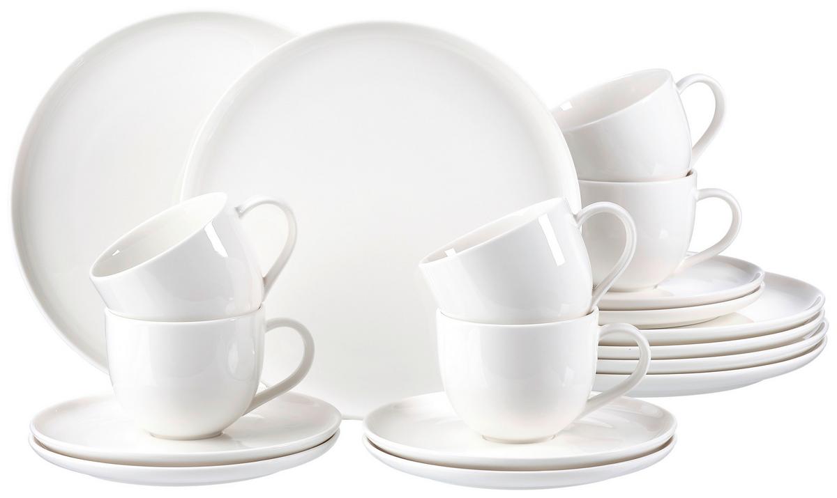 SERWIS KAWOWY 407150 - biały, Design, ceramika (27/19/32cm) - Ritzenhoff Breker