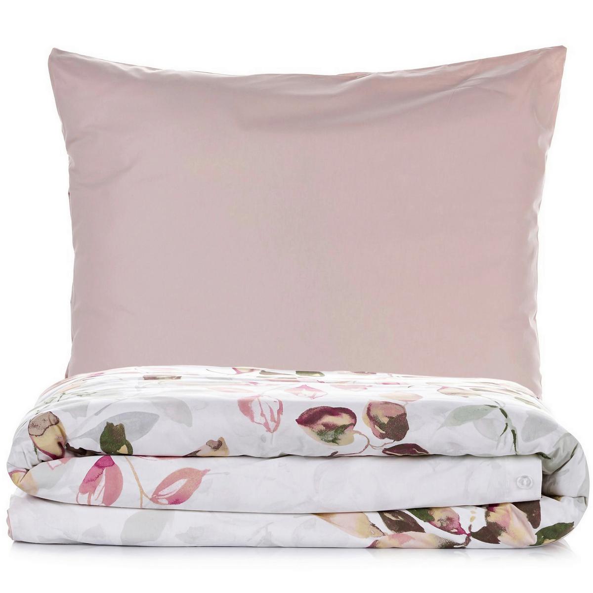 POŚCIEL BRICE - BEIGE - beżowy, Basics, tkanina (155/220cm)