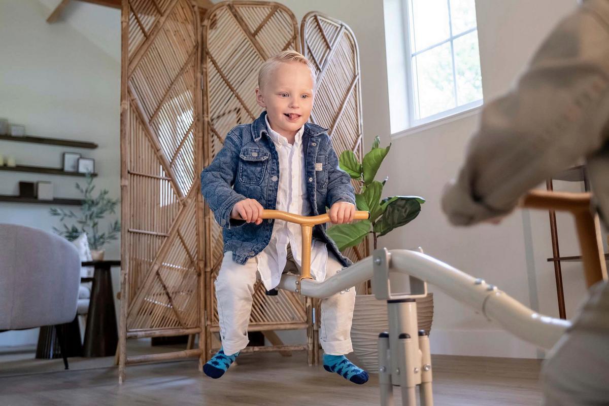 Prevesna Gugalnica Rotating Seesaw - siva/bež, Moderno, kovina/umetna masa (170/45/56cm)