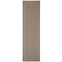 Flachwebteppich Naomi 2 in Beige ca. 80x290cm - Beige, Konventionell, Textil (80/290cm) - Modern Living