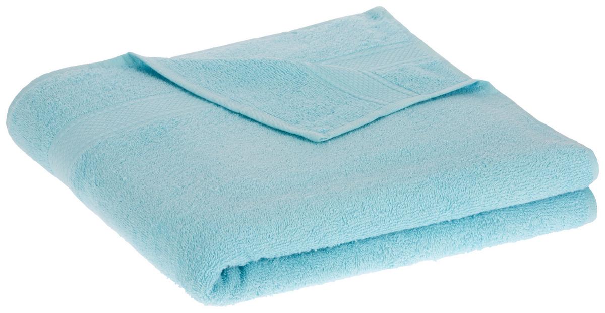 Duschtuch Cindy in Türkis ca.70x140cm - Türkis, Textil (70/140cm) - Modern Living