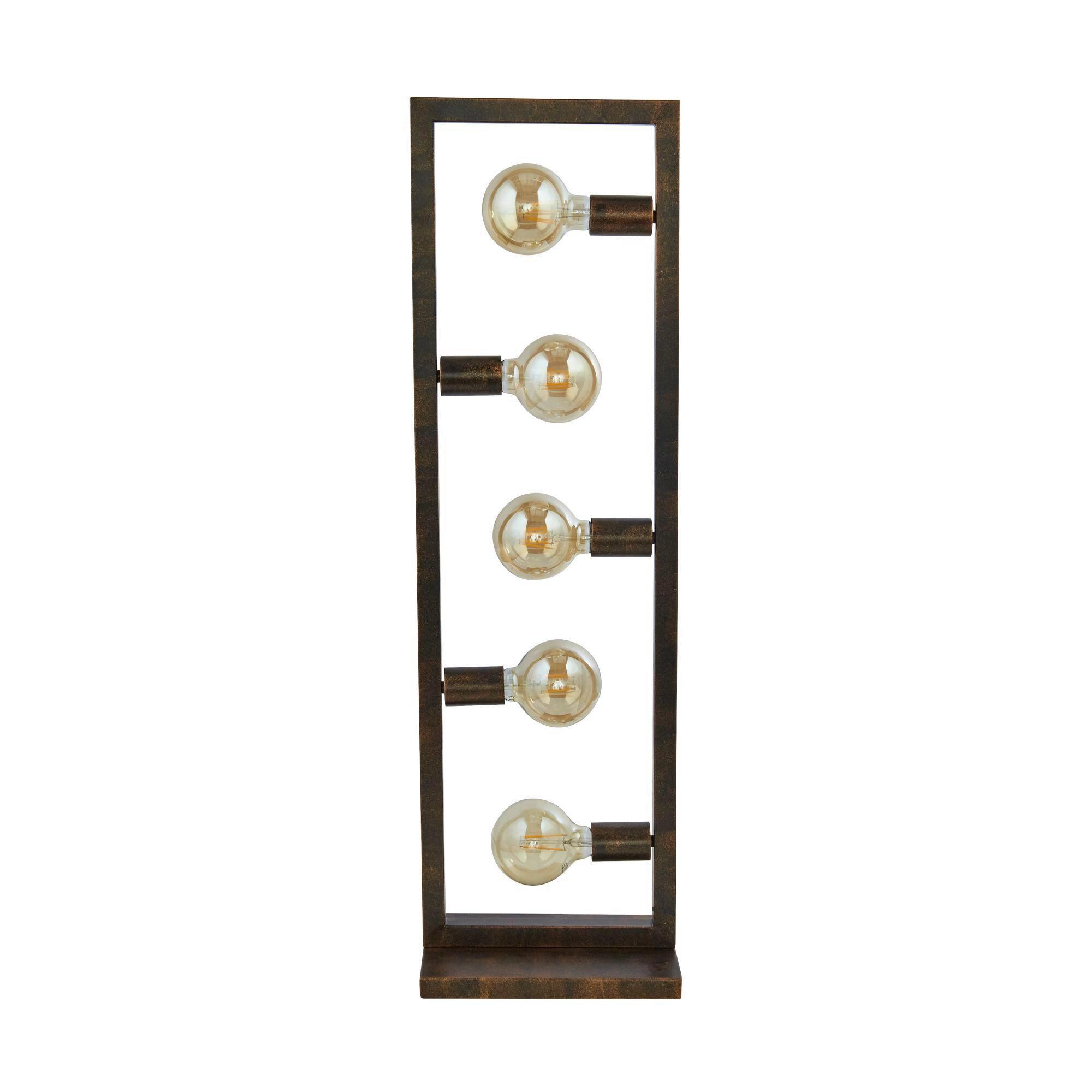 Állólámpa Eu24101-5ru - barna, Lifestyle, fém (30/15/160cm)