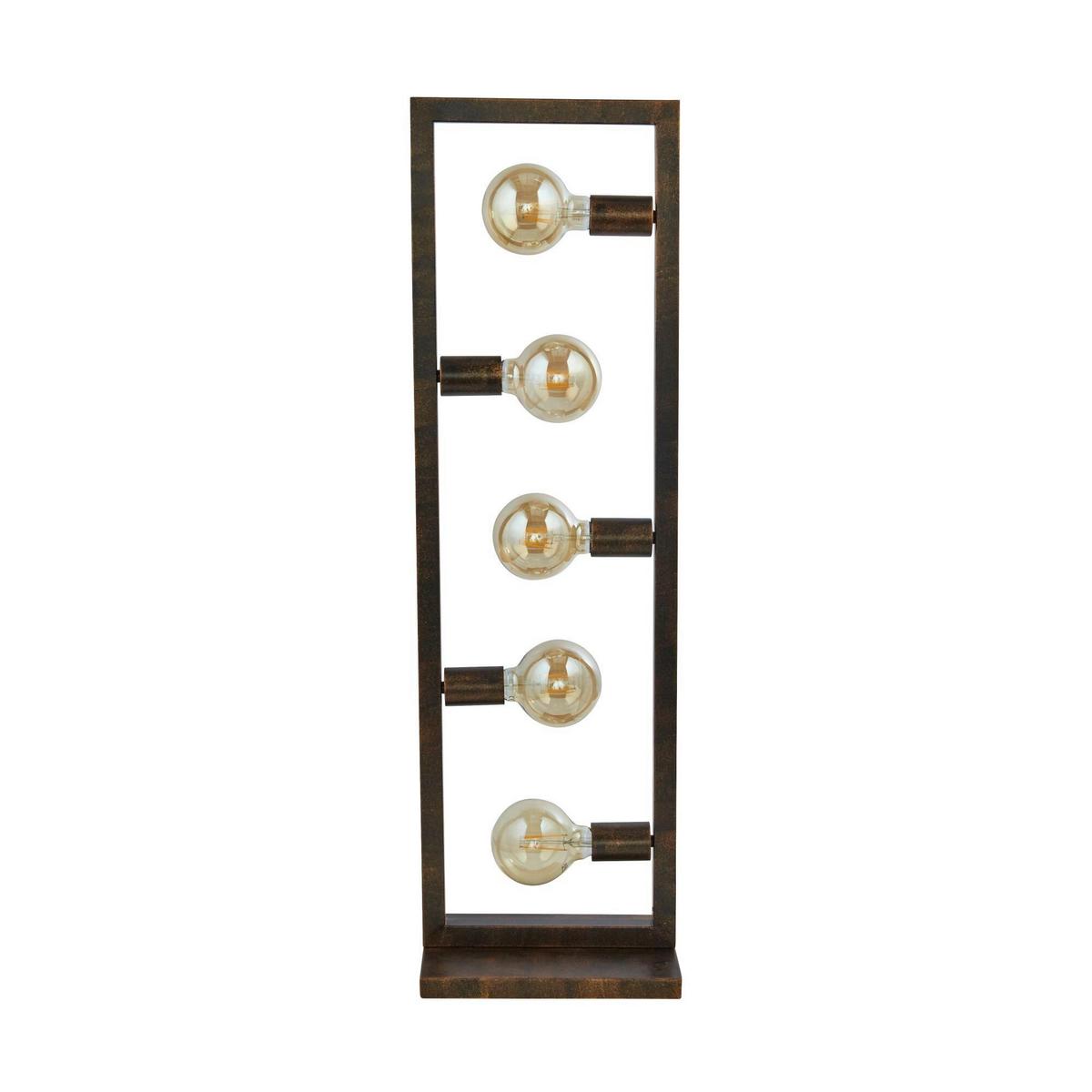 Állólámpa Eu24101-5ru - barna, Lifestyle, fém (30/15/160cm)