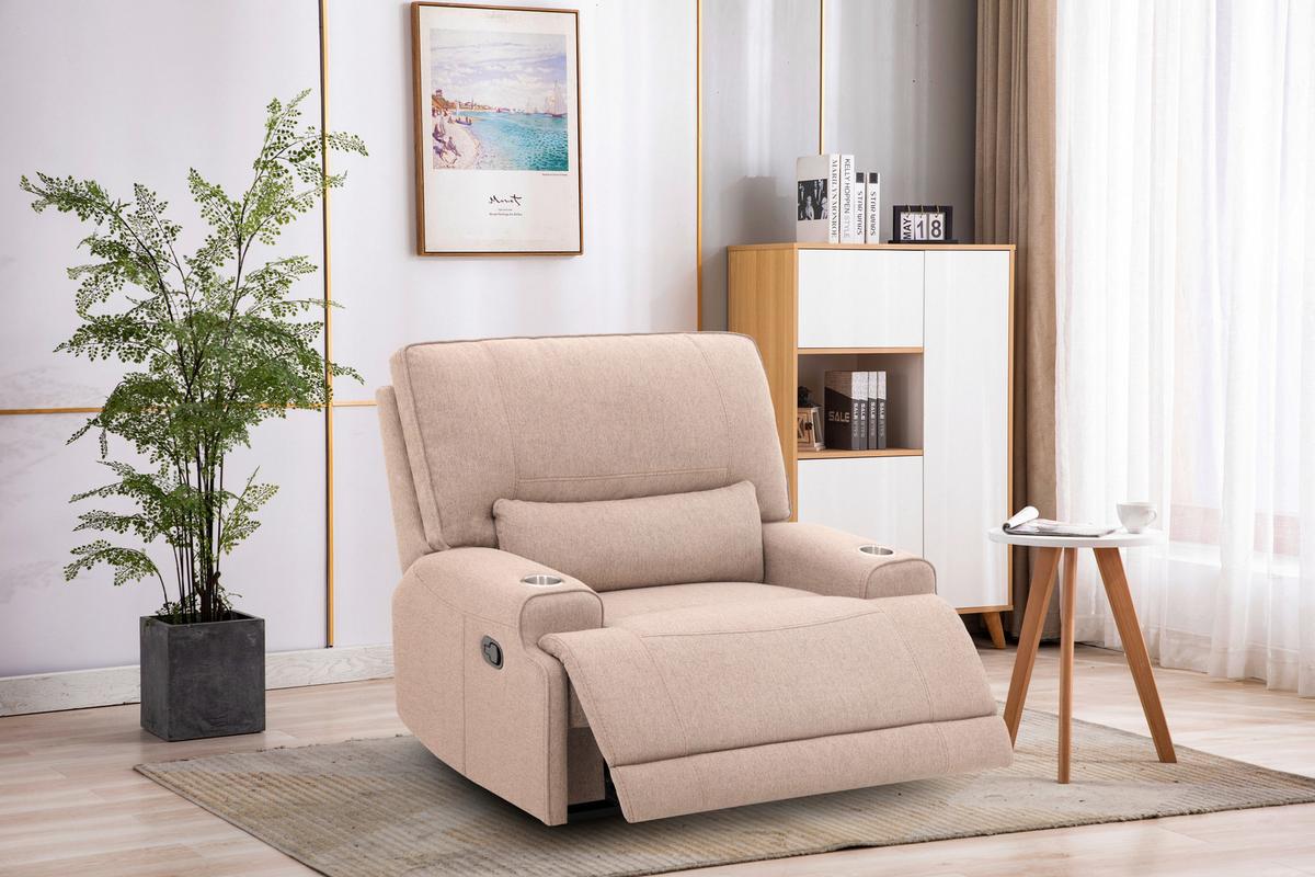 Počivalnik Texas, Mocha Rjava - črna/mocha rjava, Basics, kovina/umetna masa (122/106/102cm) - MID.YOU