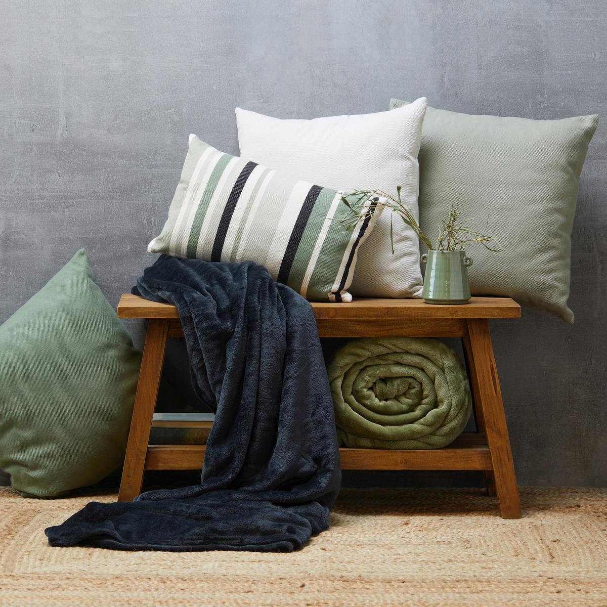 Kuscheldecke Michael ca. 220x240cm - Schwarz, Textil (220/240cm) - Modern Living