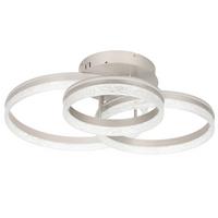LAMPA SUFITOWA LED SWANSEA *SBN* - cappuccino, Design, tworzywo sztuczne/metal (72/63/22cm) - Novel