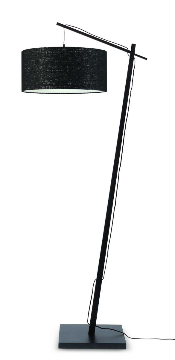 Stoječa Svetilka Andes, Črna - črna, Design, tekstil/naravni materiali (47/176/23cm) - Good & Mojo