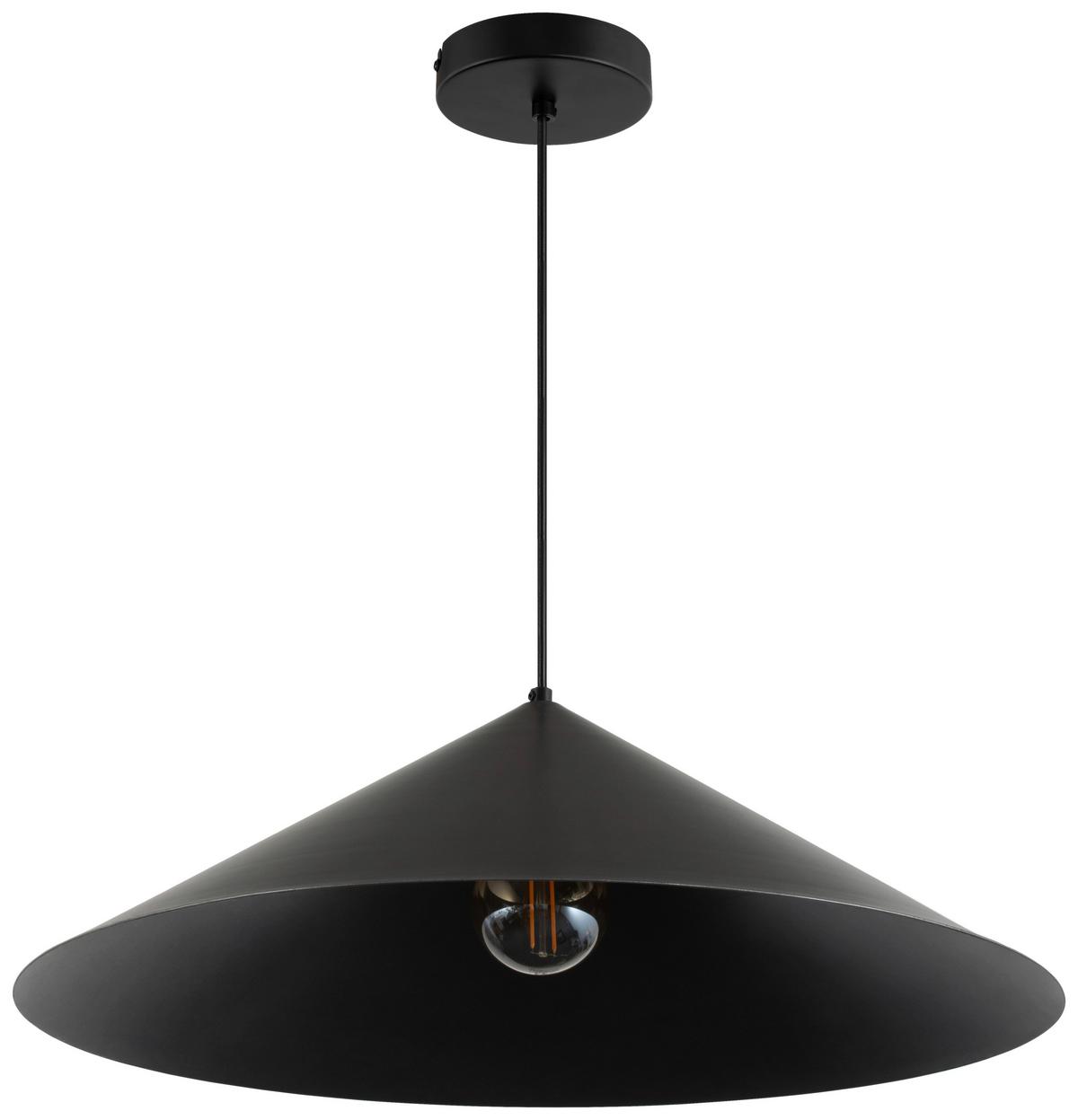 LAMPA WISZĄCA FIBI - czarny/ciemnoszary, Design, metal (60/120cm) - Collett's Monde