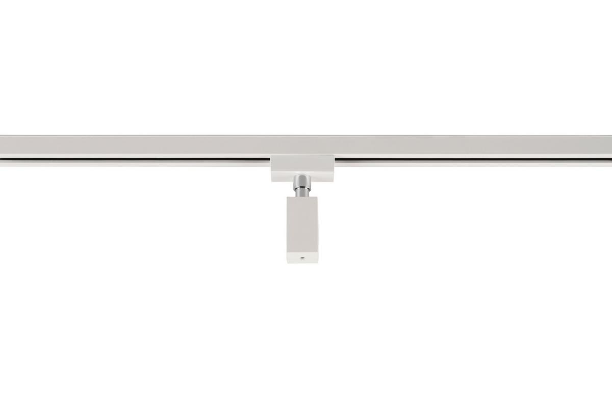 Schienensystem-Adapter Duoline in Weiß max. 60 Watt - Weiß, Basics, Kunststoff (6/10/3cm) - Trio Leuchten