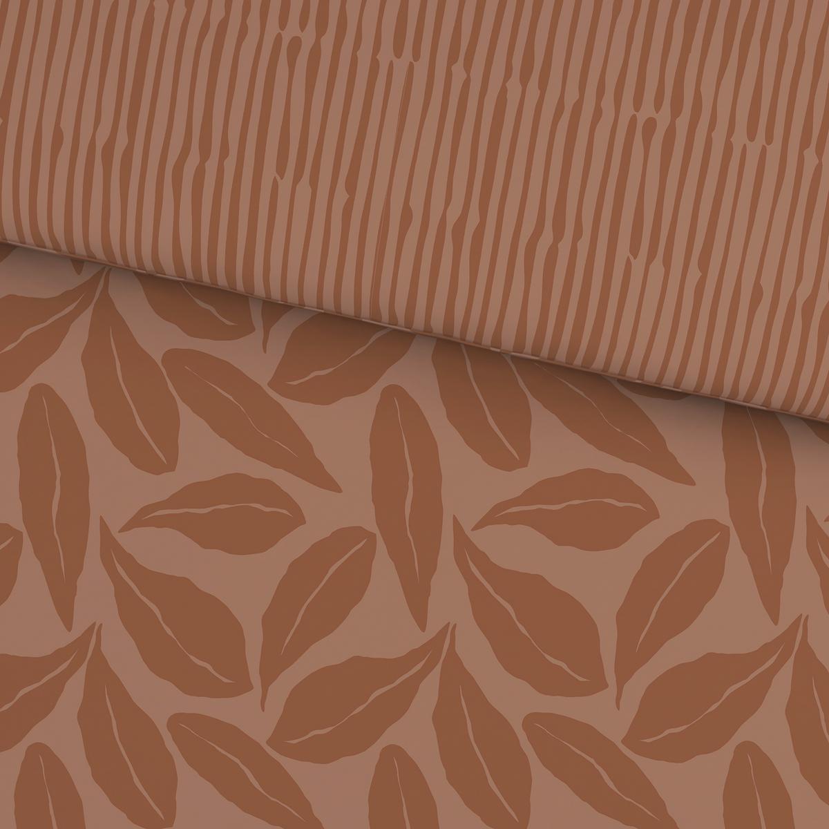 Bettwäsche Nature Home Wende Braun ca. 140x200cm - Braun, Textil (140/200cm) - Mömax