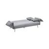 BÄDDSOFFA LANA - mörkgrå/grå, Modern, metall/trä (199/89/95cm) - Bessagi Home