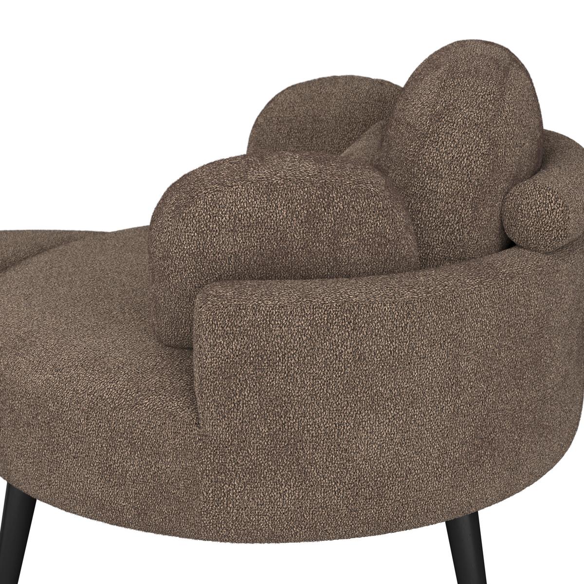 FOTOLIU BIANCA - maro, Modern, lemn/textil (109/83/148cm) - Bessagi Home