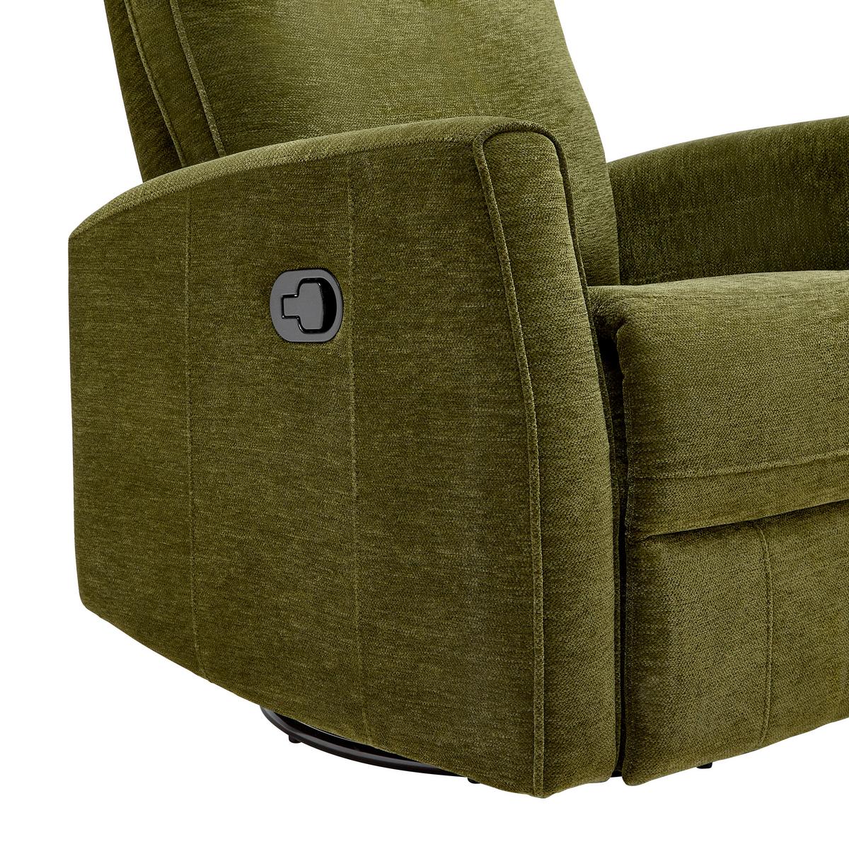 Relaxsessel Melinda Grün - Schwarz/Grün, KONVENTIONELL, Holz/Kunststoff (76/103/96cm) - Mömax