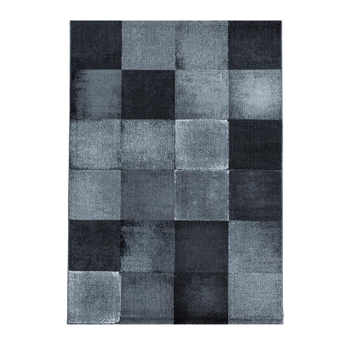 Webteppich Costa Schwarz ca. 240x340cm - Schwarz, Design, Textil (240/340cm)