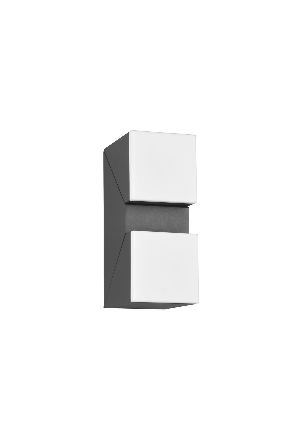 KINKIET ZEWNĘTRZNY 270660242 AVON - antracytowy, Basics, tworzywo sztuczne/metal (9/28/10,6cm) - Trio Leuchten