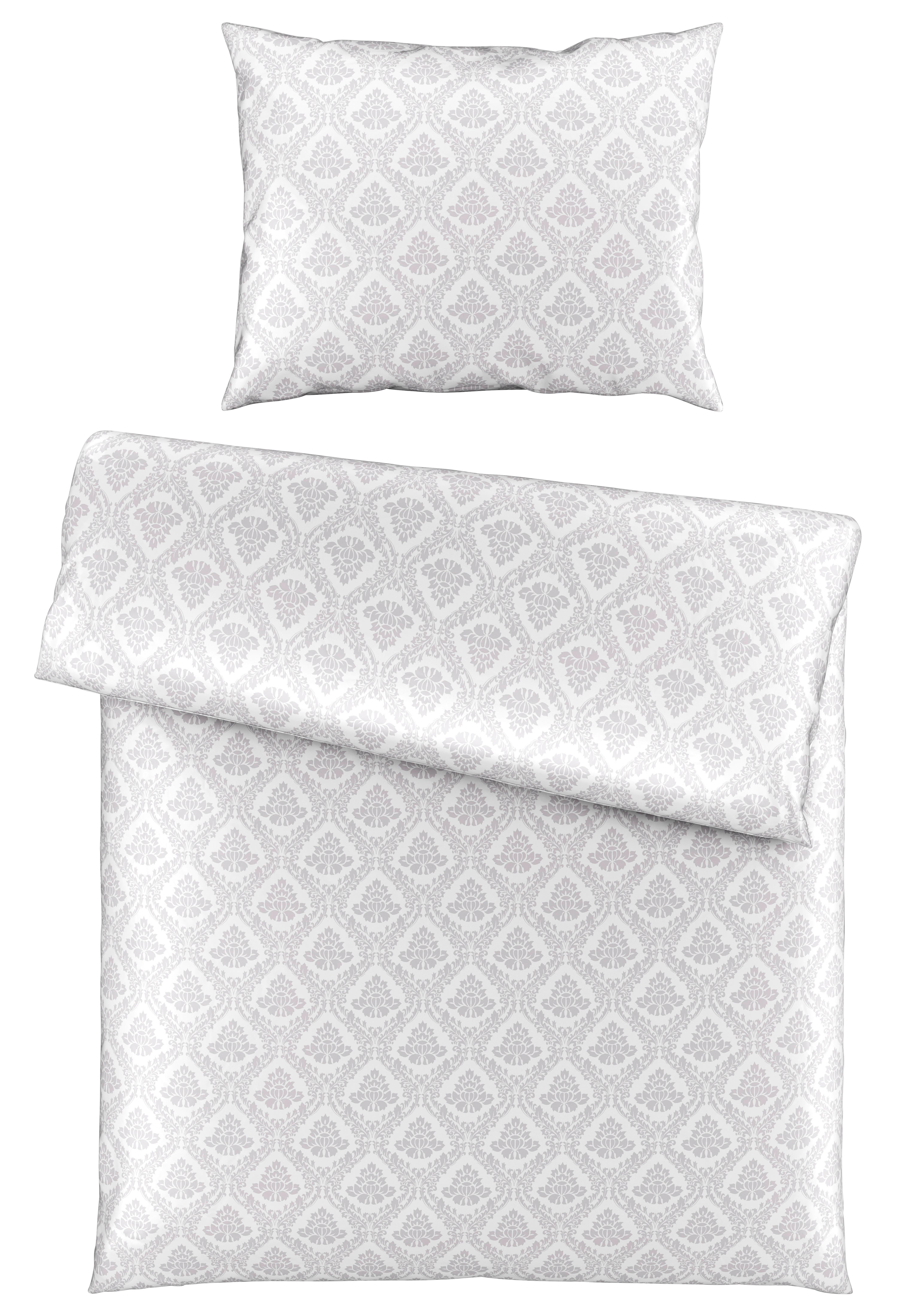 Ágyneműhuzat-garnitúra Maya - ezüst, Romantik / Landhaus, textil (140/200cm) - Premium Living