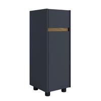Midischrank Cosila - Honigeiche/Anthrazit, Trend, Holzwerkstoff/Kunststoff (30/85/33cm) - MID.YOU