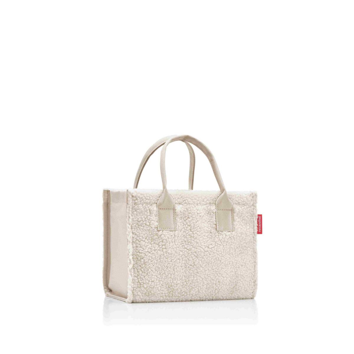 TORBA NA ZAKUPY DAILY SHOPPER XS TEDDY SAND - kremowy, Basics, tkanina (27/21/14cm) - Reisenthel