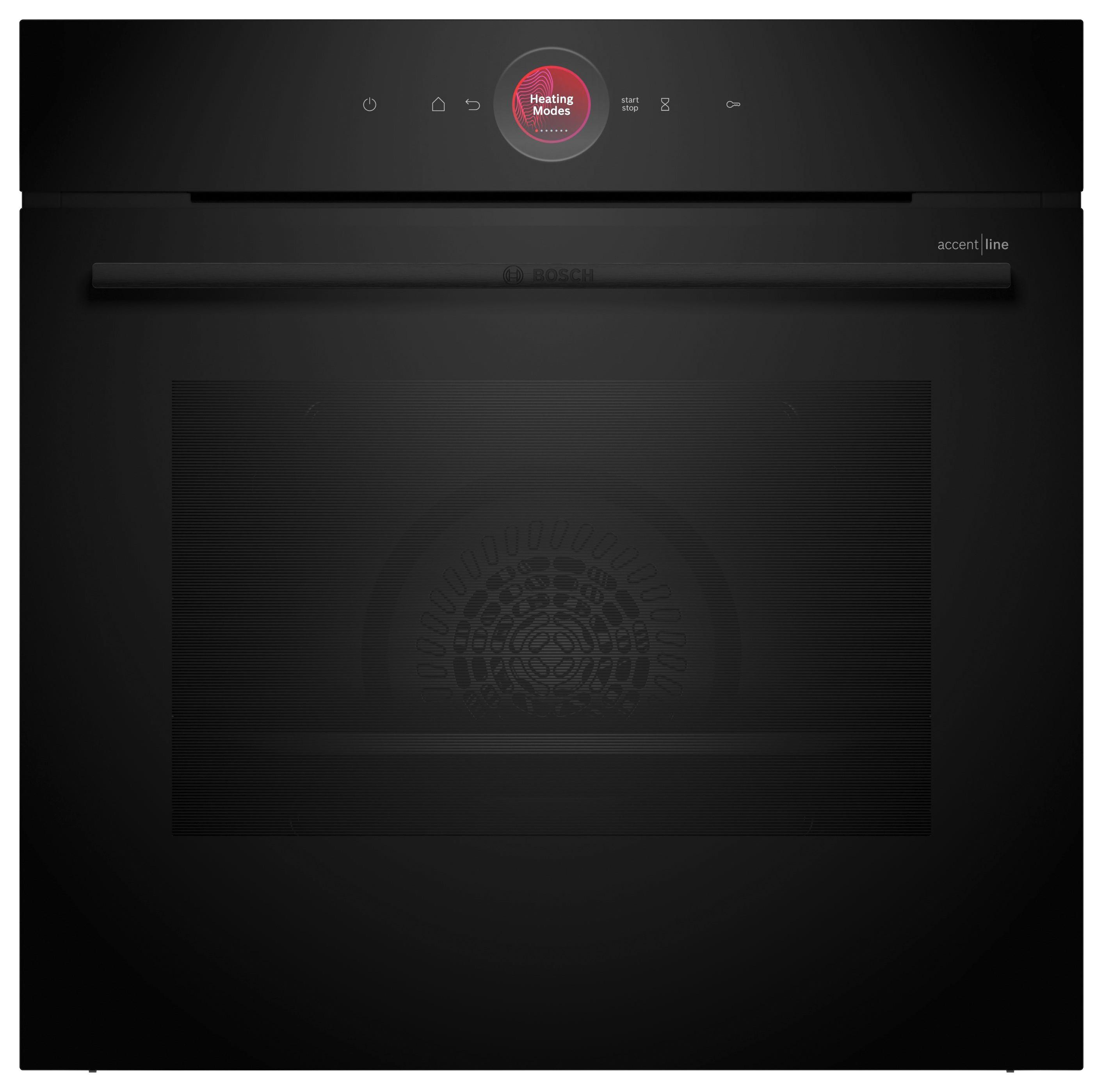 Einbaubackofen HBG974LB1 - Schwarz, MODERN, Glas/Metall (59,4/59,4/54,8cm) - Bosch