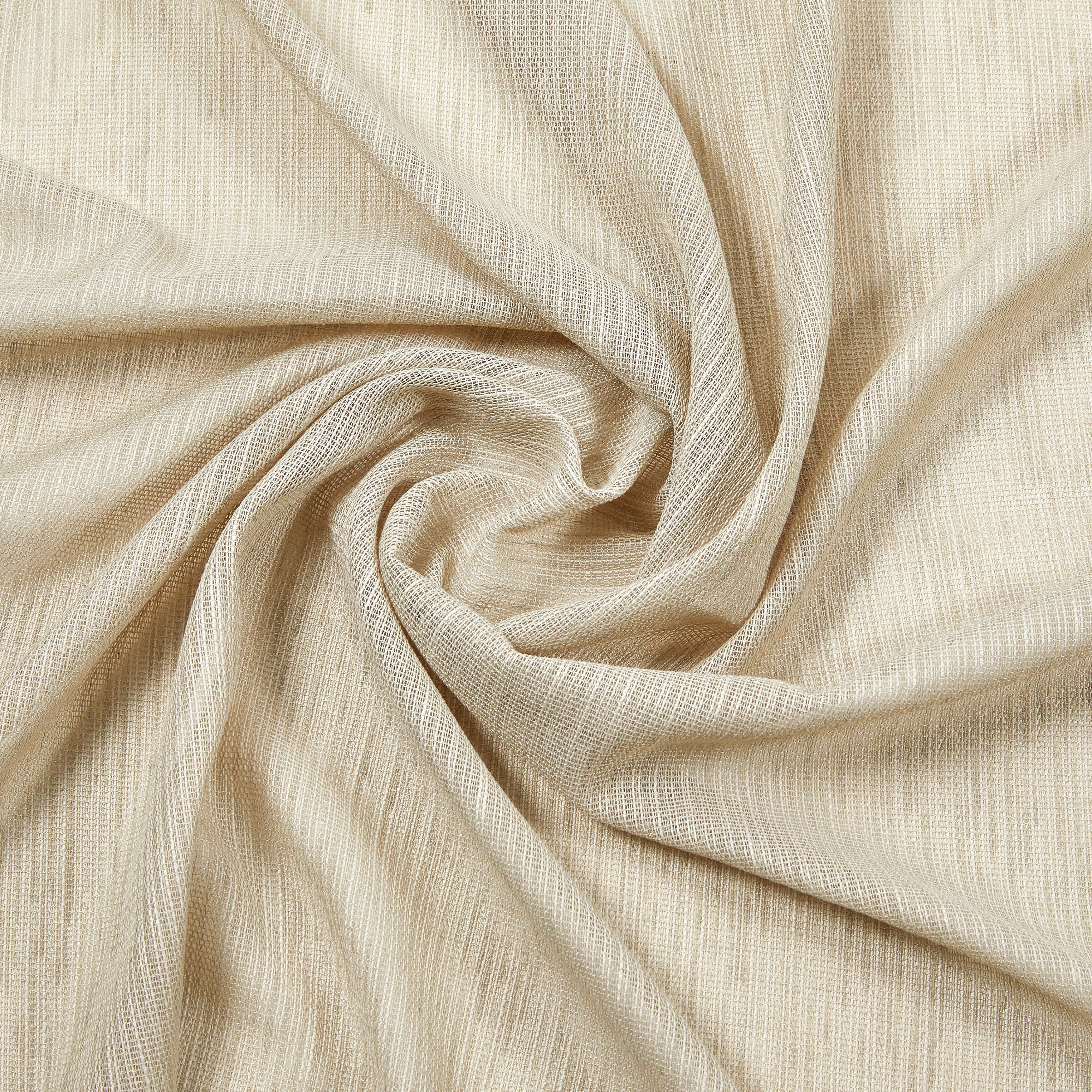 GARDINLÄNGD EVA - beige, Romantik / Lanthus, textil (140/255cm) - Premium Living