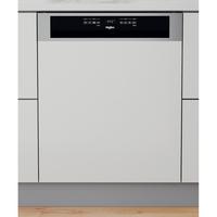 Mosogatógép Félig Integrált Wbo 3o33 Pl X - krómszínű, műanyag/fém (60cm) - Whirlpool