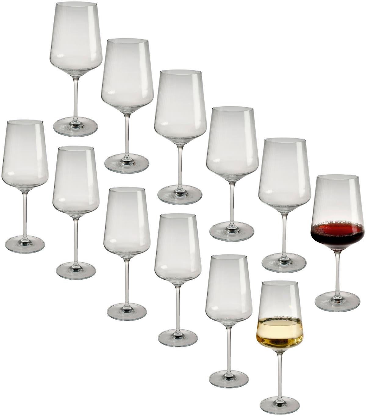 KOMPLET SZKŁA STOŁOWEGO 6281001 - przejrzysty, Design, szkło (9,3/22,5/9,3cm) - Ritzenhoff