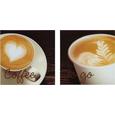 Glasbild I Like Coffee, 20x40x1,7cm - Multicolor, MODERN, Glas (20/40/1,7cm) - Mömax modern living