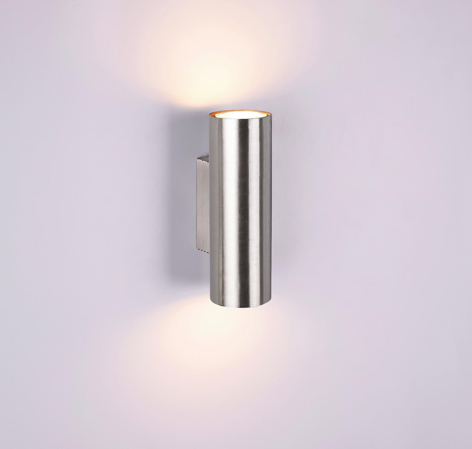 Wandleuchte Marley Nickelfarben max. 35 Watt - Nickelfarben, Design, Metall (6/8/18cm) - Trio Leuchten