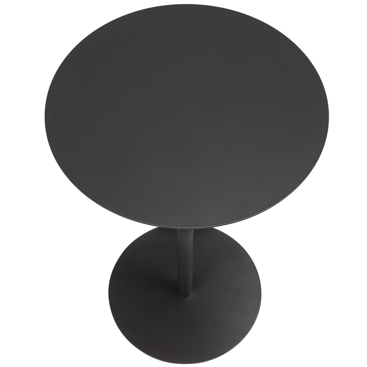 Beistelltisch Rod Dunkelgrau - Dunkelgrau, MODERN, Metall (35/35/53cm) - Mömax