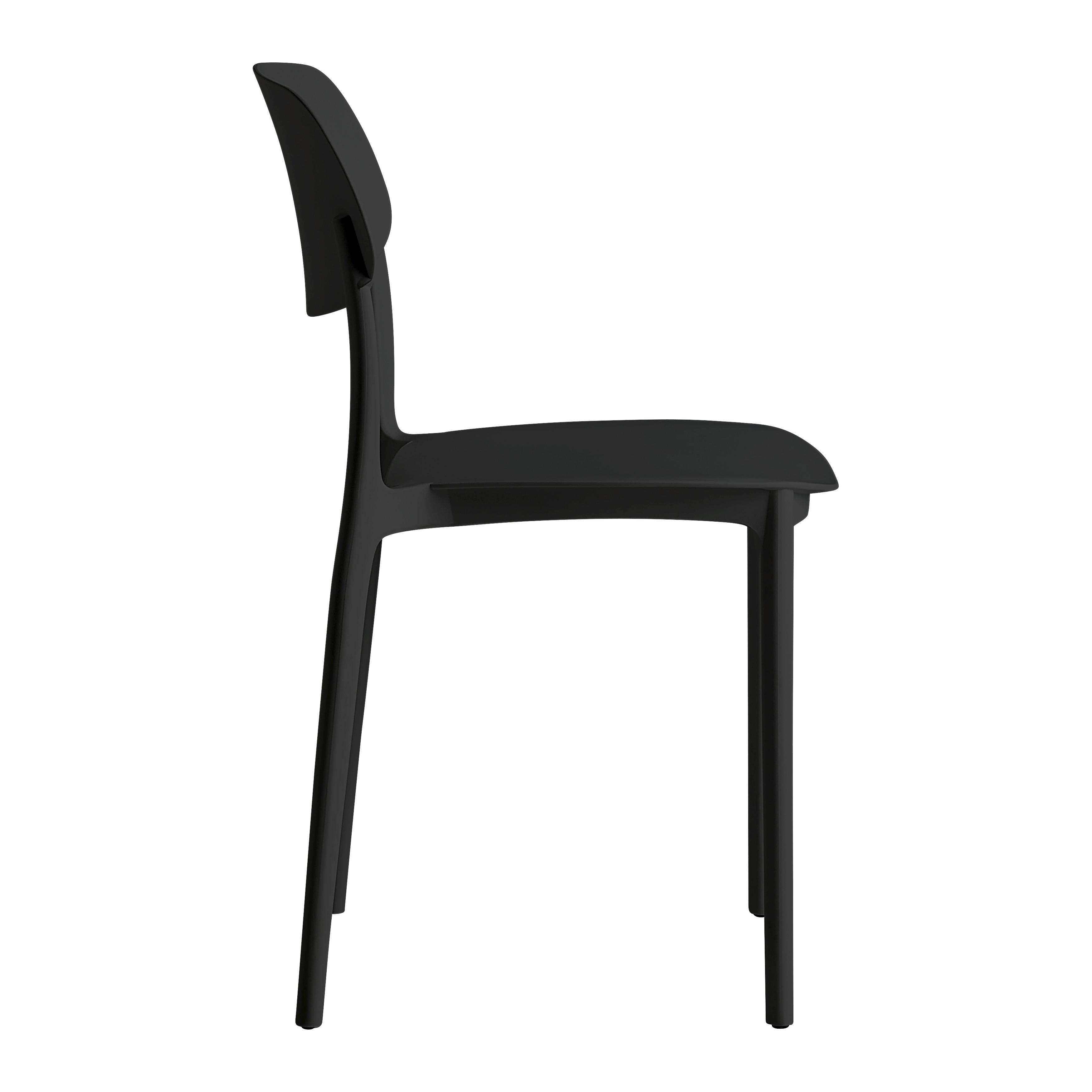 STOL JIRI -BASED/SB- - svart, Modern, plast (44/78/49cm) - Based