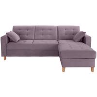 Colțar BERGEN - liliachiu, Design, textil (231/160cm) - Luca Bessoni