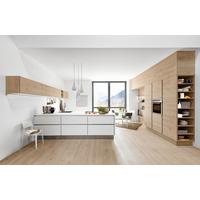 Einbauküche Feel/Artwood in Weiß / Eichefarben - Eichefarben/Weiß, MODERN, Holzwerkstoff - Nolte Küchen