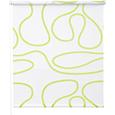 Klemmrollo Move, ca. 75x160cm - Weiß/Grün, KONVENTIONELL, Textil (75/160cm) - Mömax modern living
