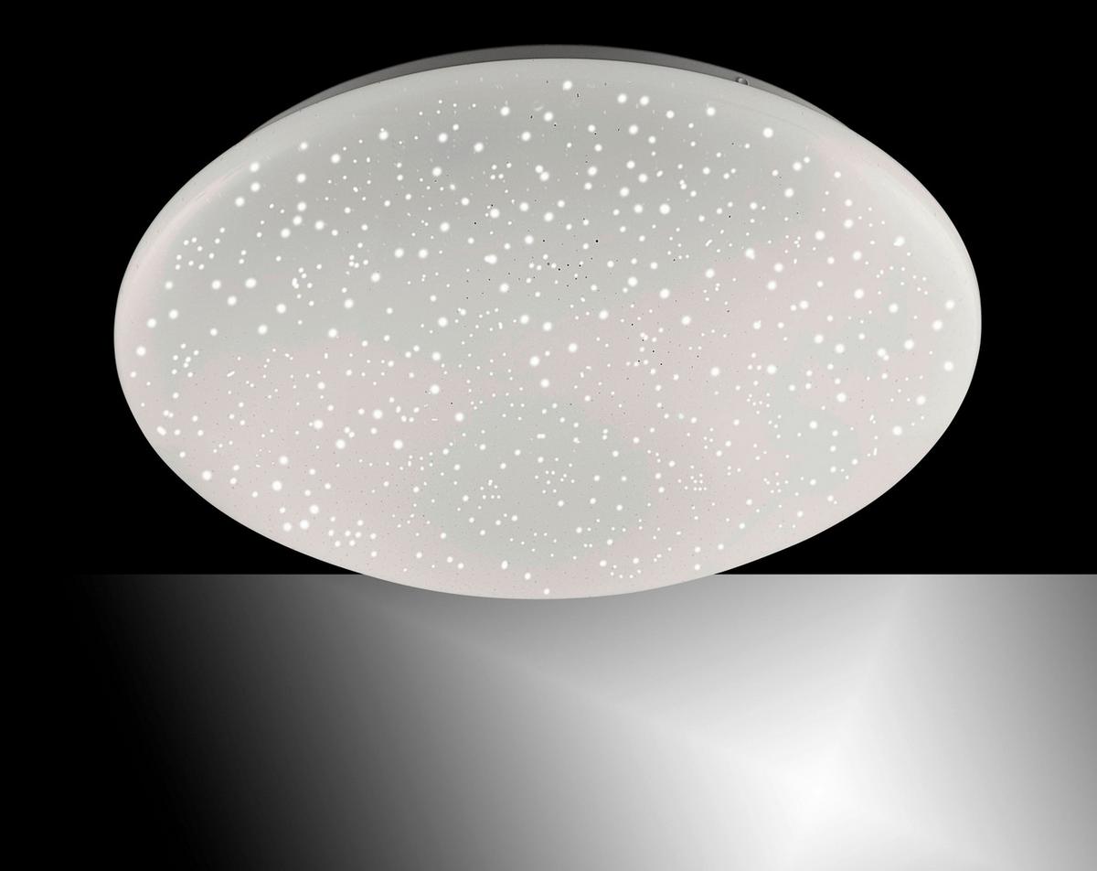 LED-Deckenleuchte Skyler max. 8 Watt - Weiß, Basics, Kunststoff (39/39/12cm)