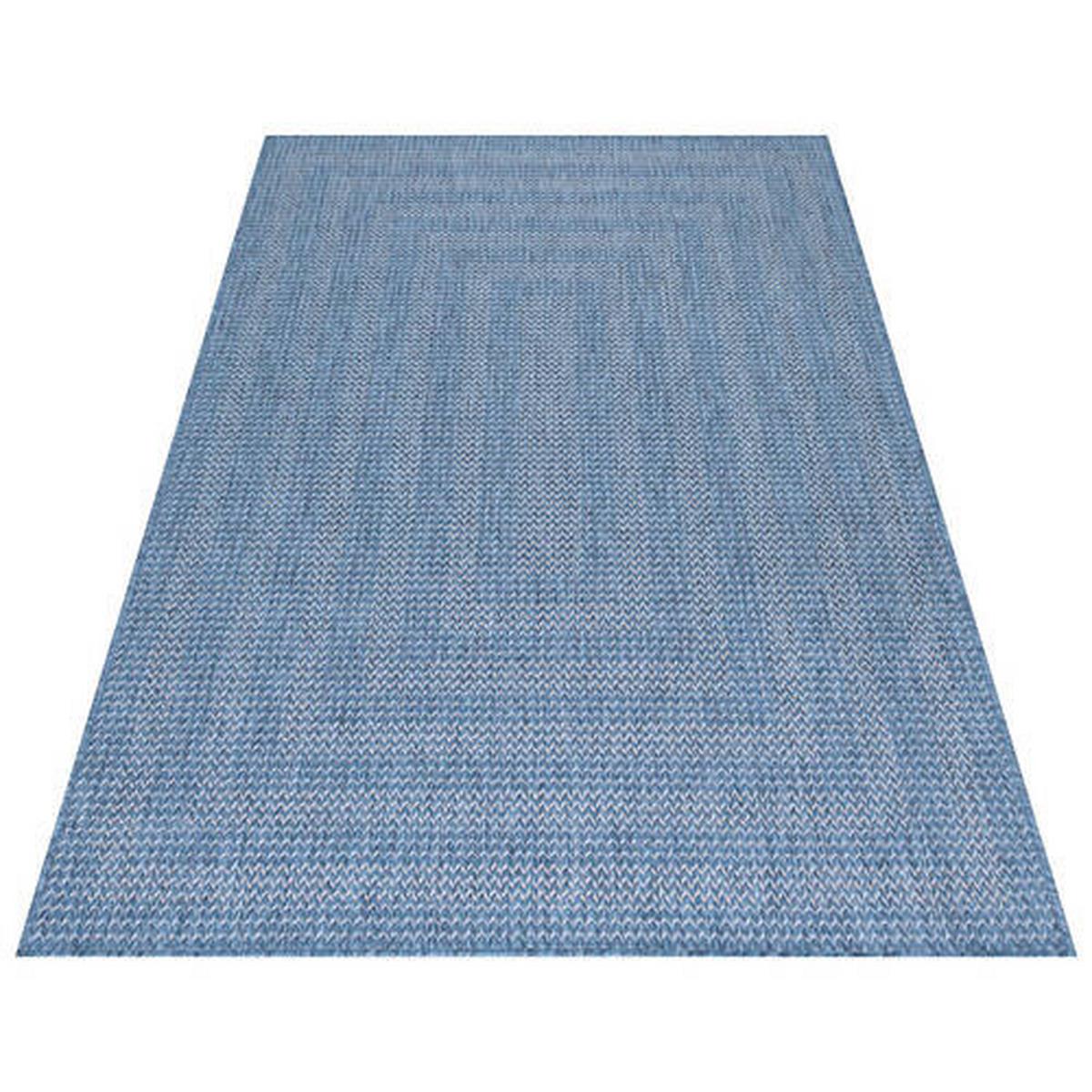 Preproga Za Zunanjo Uporabo Zagora, Modra, 120x170cm - modra, Basics, tekstil (120/170cm) - Novel