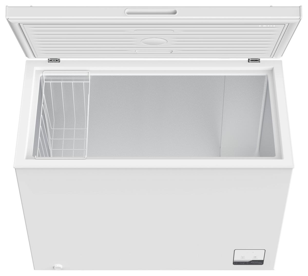 Gefriertruhe GT300E Weiß - Weiß, Trend, Kunststoff (112,5/83,5/61cm) - PKM