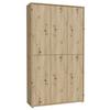 Ormar Za Cipele Alice Springs - siva/hrast Artisan, Basics, drvni materijal/plastika (110/192/35cm) - Modern Living