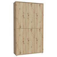 Dulap pentru pantofi ALICE SPRINGS - stejar Artisan, Basics, material pe bază de lemn (110/192/35cm) - Modern Living