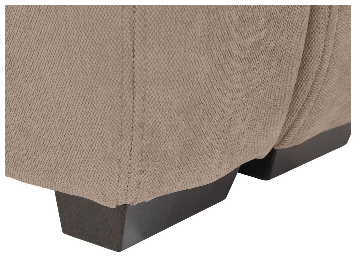 Mega Sofa Toledo - tamno smeđa/taupe, Konvencionalno, tekstil/plastika (250/100/90cm) - Best Price