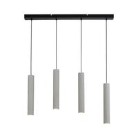 Hängeleuchte Eton max. 35 Watt - Greige, Design, Kunststoff/Metall (100/7,5/120cm) - Paul Neuhaus