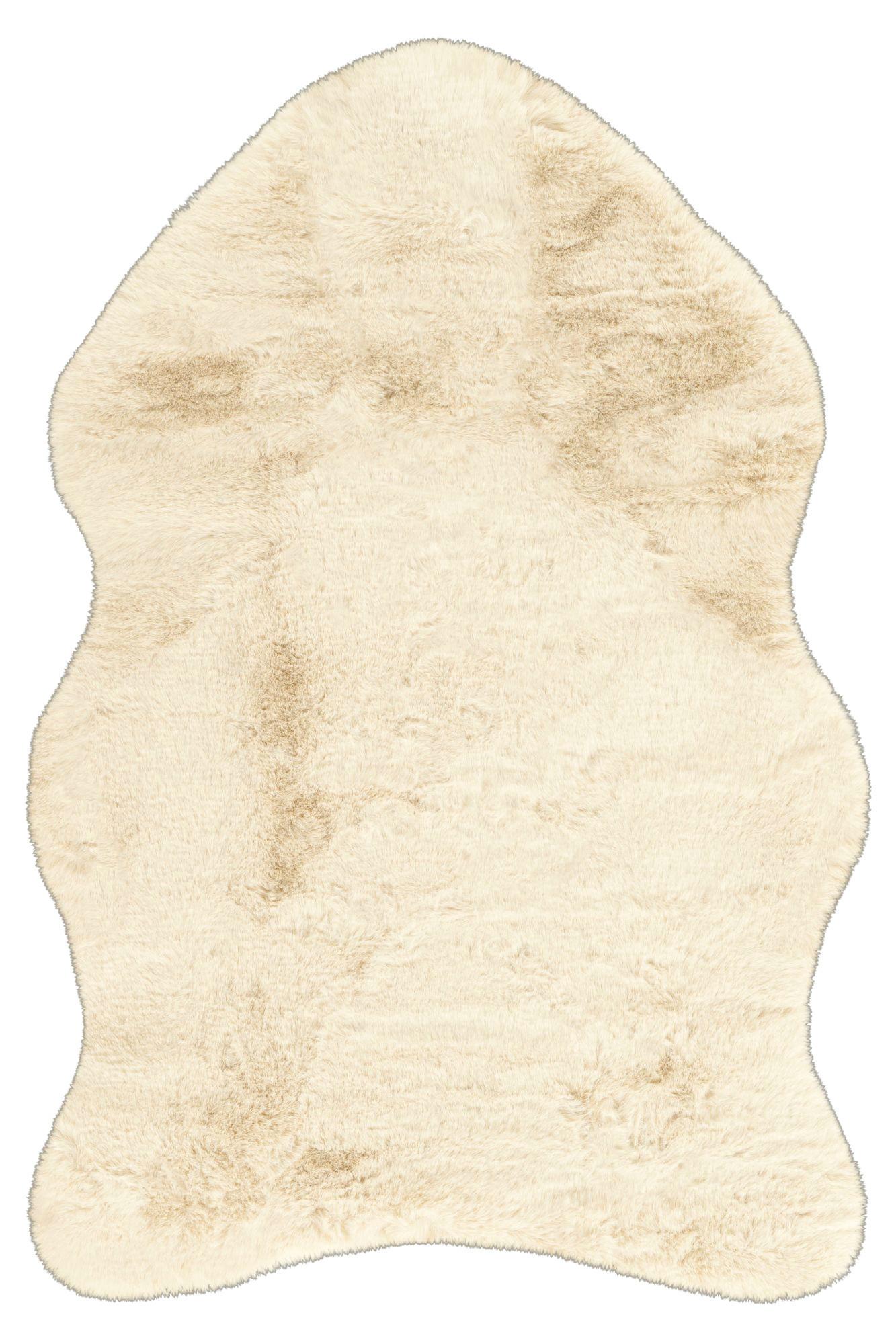 Covor din blană My Infinity, cca. 60x90cm - crem, Design, textil (60/90cm) - Obsession